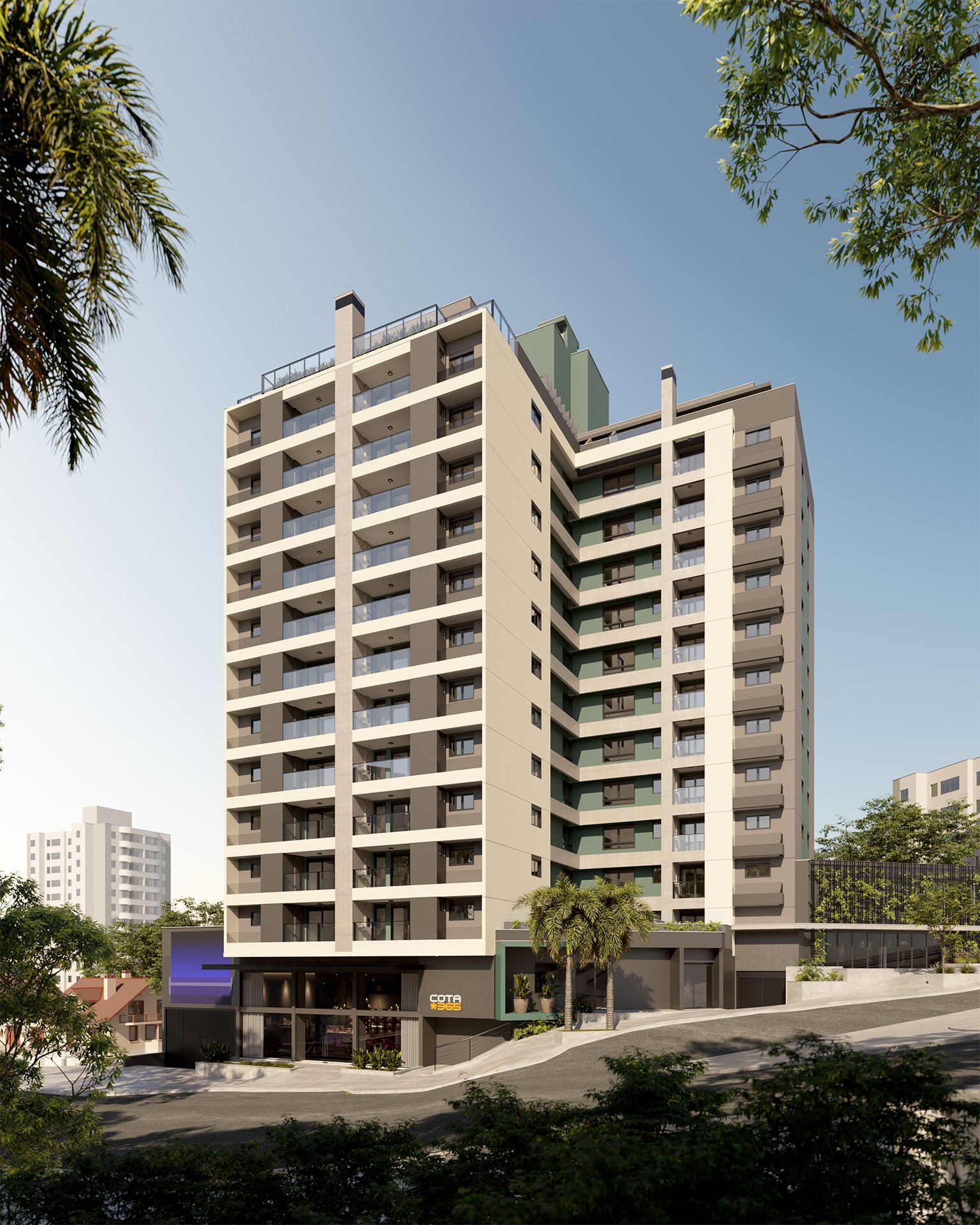 Fachada do Cota 365